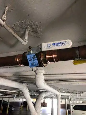 Copper pipe repair and valve work for Backflow Testing in Palm Tree